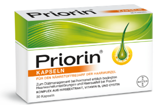 Priorin Kapseln sind ein Lebensmittel für besondere medizinische Zwecke (LBMZ)